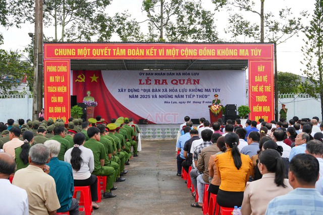 Xã Hỏa Lựu tổ chức Lễ ra quân xây dựng địa bàn không ma túy năm 2025- Ảnh 1. Xã Hỏa Lựu tổ chức Lễ ra quân xây dựng địa bàn không ma túy năm 2025- Ảnh 1.