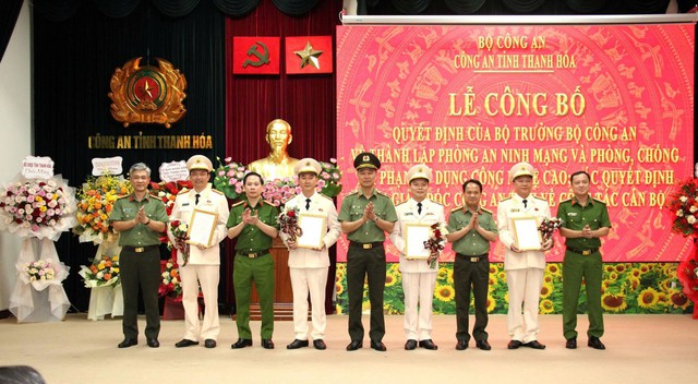 Thanh Hóa: Công bố thành lập Phòng An ninh mạng và phòng, chống tội phạm công nghệ cao- Ảnh 3. Thanh Hóa: Công bố thành lập Phòng An ninh mạng và phòng, chống tội phạm công nghệ cao- Ảnh 3.