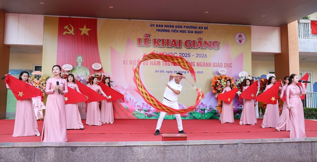 Trường Tiểu học Gia Quất và Lễ khai giảng đặc biệt của năm học 2025 - 2026- Ảnh 9. Trường Tiểu học Gia Quất và Lễ khai giảng đặc biệt của năm học 2025 - 2026- Ảnh 9.