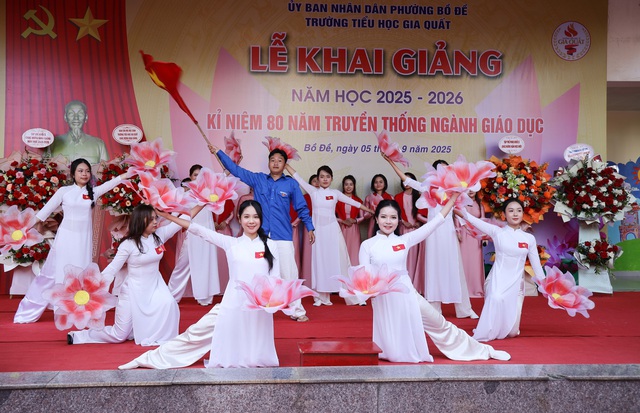 Trường Tiểu học Gia Quất và Lễ khai giảng đặc biệt của năm học 2025 - 2026- Ảnh 20. Trường Tiểu học Gia Quất và Lễ khai giảng đặc biệt của năm học 2025 - 2026- Ảnh 20.