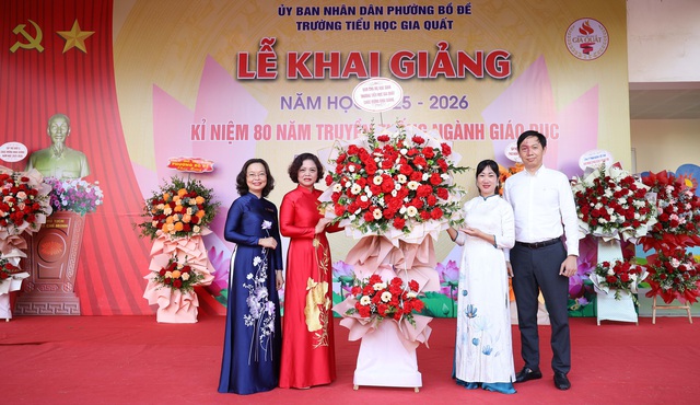 Trường Tiểu học Gia Quất và Lễ khai giảng đặc biệt của năm học 2025 - 2026- Ảnh 7. Trường Tiểu học Gia Quất và Lễ khai giảng đặc biệt của năm học 2025 - 2026- Ảnh 7.