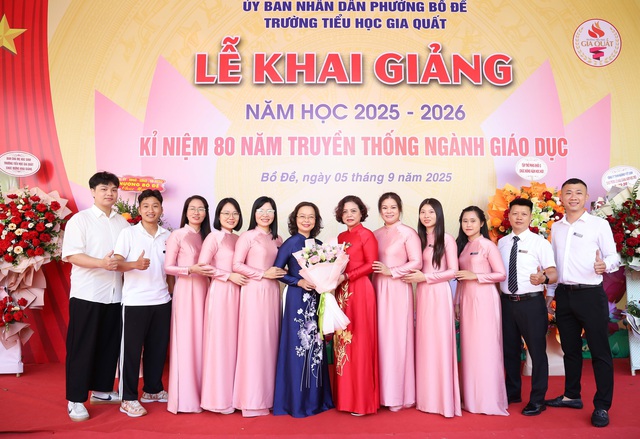 Trường Tiểu học Gia Quất và Lễ khai giảng đặc biệt của năm học 2025 - 2026- Ảnh 13. Trường Tiểu học Gia Quất và Lễ khai giảng đặc biệt của năm học 2025 - 2026- Ảnh 13.