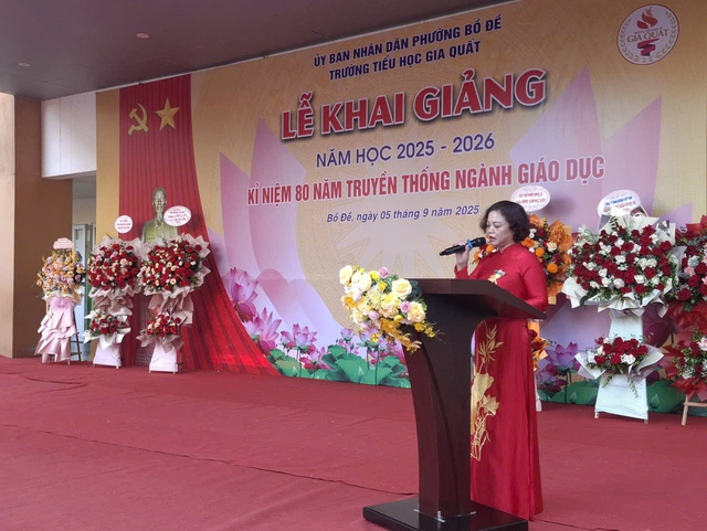 Trường Tiểu học Gia Quất và Lễ khai giảng đặc biệt của năm học 2025 - 2026- Ảnh 5. Trường Tiểu học Gia Quất và Lễ khai giảng đặc biệt của năm học 2025 - 2026- Ảnh 5.
