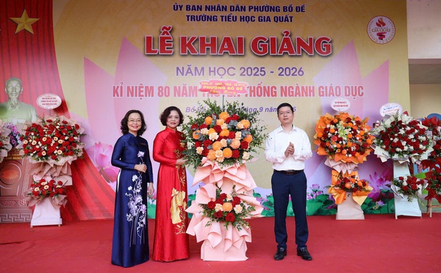 Trường Tiểu học Gia Quất và Lễ khai giảng đặc biệt của năm học 2025 - 2026- Ảnh 3. Trường Tiểu học Gia Quất và Lễ khai giảng đặc biệt của năm học 2025 - 2026- Ảnh 3.