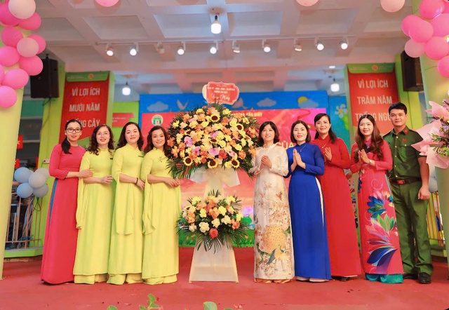 Rộn ràng Lễ khai giảng tại Trường Mầm non Dịch Vọng- Ảnh 4.