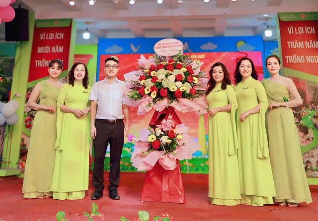Rộn ràng Lễ khai giảng tại Trường Mầm non Dịch Vọng- Ảnh 20.