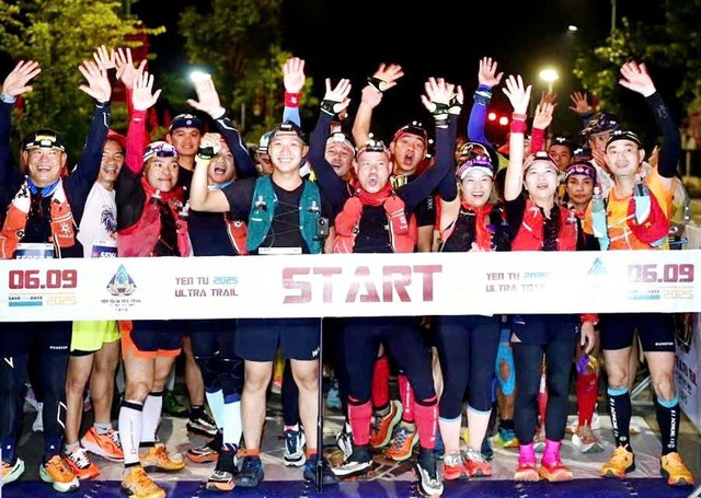 Hơn 1.000 vận động viên trong nước và quốc tế tham gia giải chạy Ultra Trail Yên Tử 2025- Ảnh 3. Hơn 1.000 vận động viên trong nước và quốc tế tham gia giải chạy Ultra Trail Yên Tử 2025- Ảnh 3.