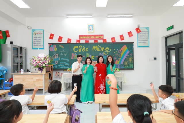 Trường Tiểu học Hạ Yên Quyết náo nức khai giảng năm học mới 2025 - 2026- Ảnh 27. Trường Tiểu học Hạ Yên Quyết náo nức khai giảng năm học mới 2025 - 2026- Ảnh 27.