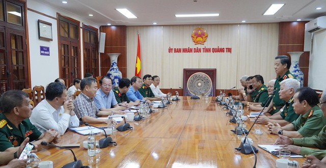 Quảng Trị: Lãnh đạo tỉnh gặp mặt Hội chiến sĩ Thành cổ Quảng Trị năm 1972- Ảnh 1.