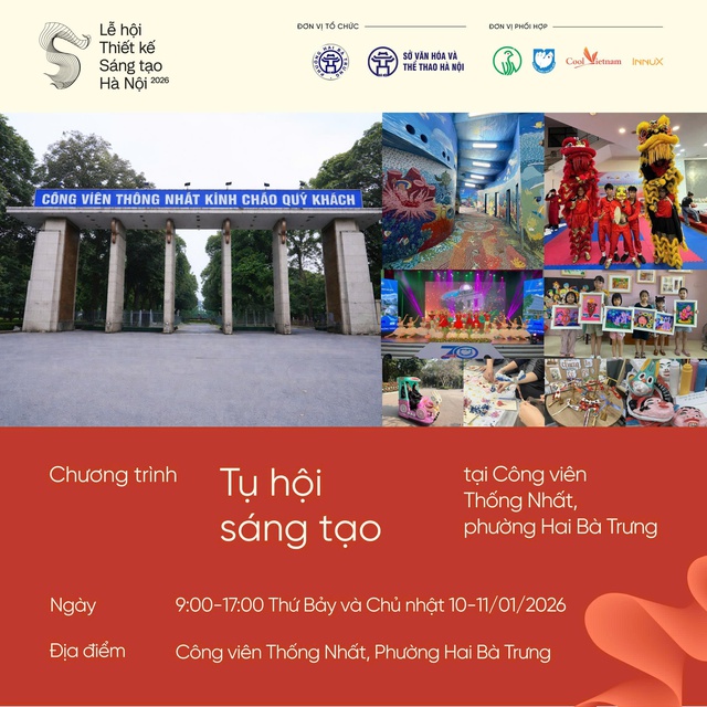 Khởi động Lễ hội Thiết kế sáng tạo thành phố Hà Nội 2026- Ảnh 1. Khởi động Lễ hội Thiết kế sáng tạo thành phố Hà Nội 2026- Ảnh 1.