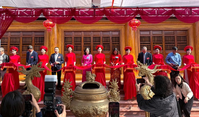 Hà Nội: Xã Chuyên Mỹ long trọng khánh thành Đình làng Ứng Cử- Ảnh 1. Hà Nội: Xã Chuyên Mỹ long trọng khánh thành Đình làng Ứng Cử- Ảnh 1.