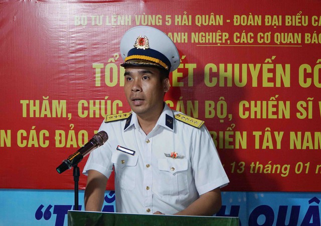 Tổng kết Đoàn công tác đi thăm, chúc Tết các đảo Tây Nam- Ảnh 3.