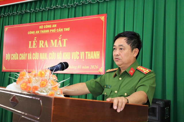 Cần Thơ ra mắt Đội chữa cháy và cứu nạn, cứu hộ khu vực Vị Thanh và Cái Tắc- Ảnh 3. Cần Thơ ra mắt Đội chữa cháy và cứu nạn, cứu hộ khu vực Vị Thanh và Cái Tắc- Ảnh 3.