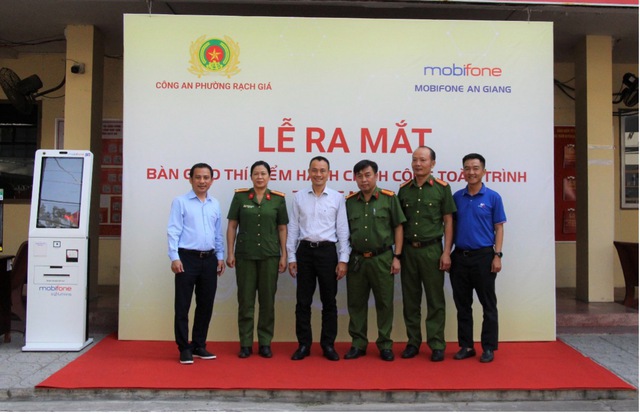 Công an tỉnh An Giang triển khai thí điểm Kiosk phục vụ hành chính công- Ảnh 5.