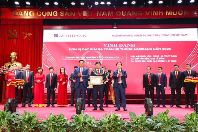 Agribank Bắc Thanh Hóa khẳng định vị thế với nhiều thành tích nổi bật trong năm 2025- Ảnh 1.