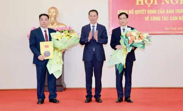 Thanh Hóa: Công bố Quyết định của Ban Thường vụ Tỉnh ủy về công tác cán bộ- Ảnh 5.