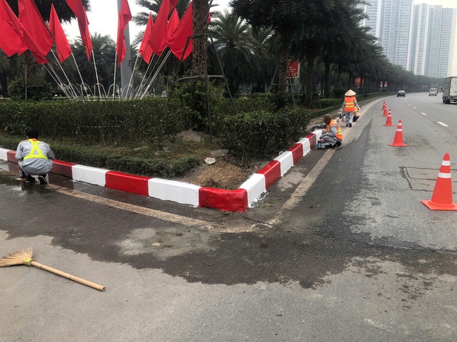 Hà Nội: Duy tu hệ thống kết cấu hạ tầng giao thông phục vụ Đại hội XIV của Đảng- Ảnh 2.