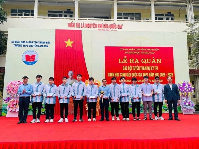 Thành tích ấn tượng của Thanh Hoá tại Kỳ thi Học sinh giỏi Quốc gia năm học 2025 - 2026- Ảnh 1.