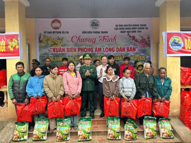 Đồn Biên phòng Thanh: Mang mùa xuân đến sớm và trọn vẹn cho bà con vùng biên giới- Ảnh 1.