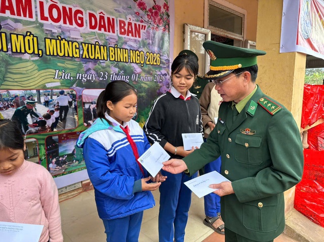 Đồn Biên phòng Thanh: Mang mùa xuân đến sớm và trọn vẹn cho bà con vùng biên giới- Ảnh 3.