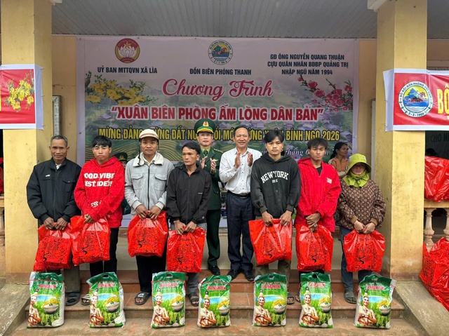 Đồn Biên phòng Thanh: Mang mùa xuân đến sớm và trọn vẹn cho bà con vùng biên giới- Ảnh 2.