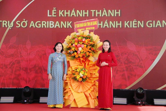 Khánh thành trụ sở Agribank Chi nhánh Kiên Giang- Ảnh 1.