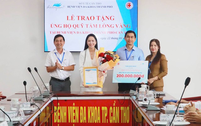 Thiên Quân Group: Tặng 200 triệu đồng cho Quỹ Tấm lòng vàng Bệnh viện Đa khoa TP Cần Thơ- Ảnh 2.