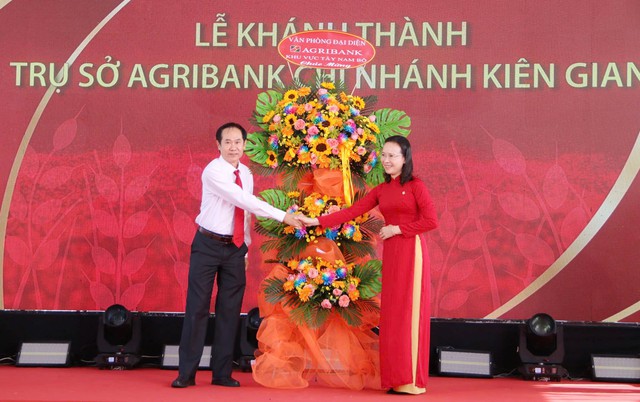 Khánh thành trụ sở Agribank Chi nhánh Kiên Giang- Ảnh 2.