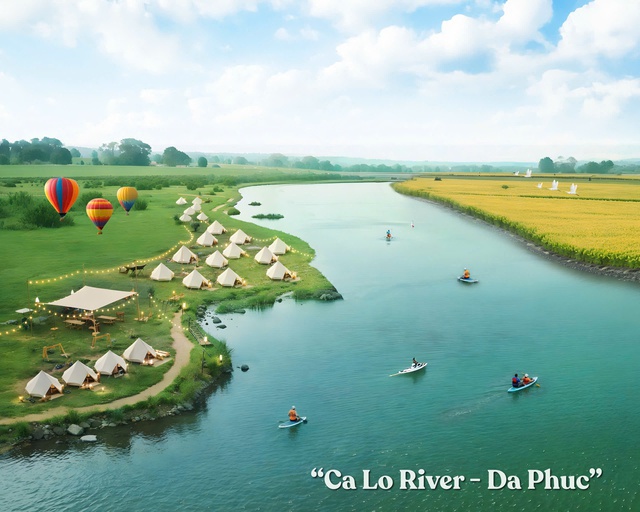 Đa Phúc ra mắt mô hình du lịch xanh “River Camping”- Ảnh 1. Đa Phúc ra mắt mô hình du lịch xanh “River Camping”- Ảnh 1.