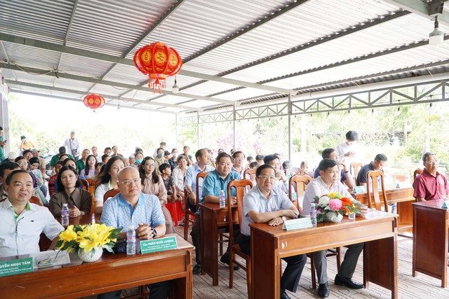 Cà Mau: Khánh thành cầu Rạch Cái Nhum tại xã Lương Thế Trân- Ảnh 1.