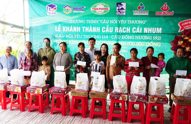 Cà Mau: Khánh thành cầu Rạch Cái Nhum tại xã Lương Thế Trân- Ảnh 9.