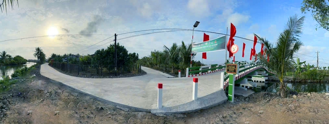 Cà Mau: Khánh thành cầu Rạch Cái Nhum tại xã Lương Thế Trân- Ảnh 4.