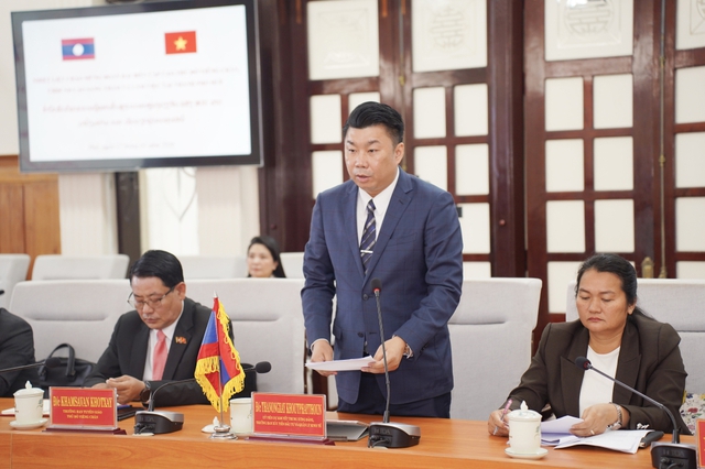 Thành phố Huế: Tiếp và làm việc với đoàn đại biểu cấp cao Thủ đô Viêng Chăn- Ảnh 2.