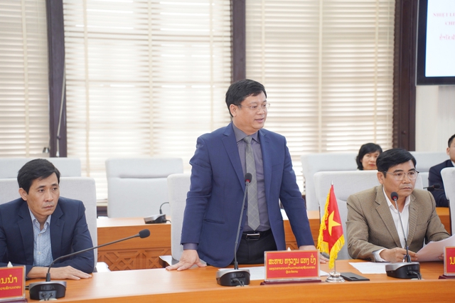 Thành phố Huế: Tiếp và làm việc với đoàn đại biểu cấp cao Thủ đô Viêng Chăn- Ảnh 3.