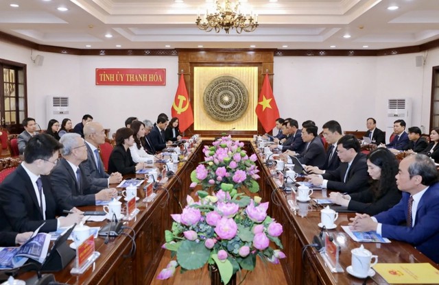 Thanh Hóa: Mở rộng hợp tác chiến lược, tạo lực đẩy tăng trưởng mới- Ảnh 1.