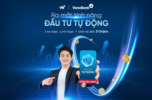 VietinBank ra mắt tính năng "Đầu tư tự động" trên nền tảng V-Wealth- Ảnh 1.