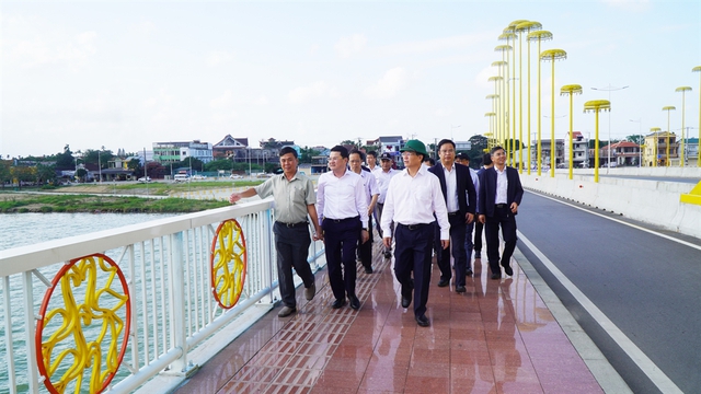 Thành phố Huế:  Kiểm tra, khảo sát thực địa các dự án giao thông trọng điểm- Ảnh 1.