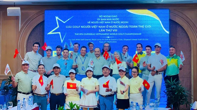 Hơn 120 golfer Việt kiều hội tụ tại Giải Golf Người Việt Nam toàn Thế giới lần thứ VIII- Ảnh 1.