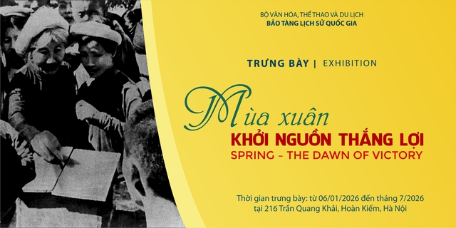 Khai mạc trưng bày "Mùa Xuân - Khởi nguồn thắng lợi"- Ảnh 1.