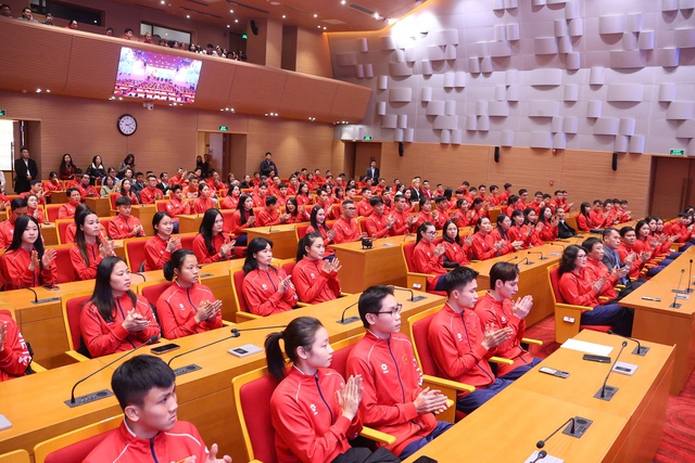 Hà Nội vinh danh vận động viên, huấn luyện viên đạt thành tích cao tại SEA Games 33- Ảnh 2.