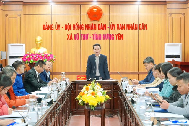 Hưng Yên: Xã Vũ Thư ra quân Tổng điều tra kinh tế năm 2026- Ảnh 1. Hưng Yên: Xã Vũ Thư ra quân Tổng điều tra kinh tế năm 2026- Ảnh 1.