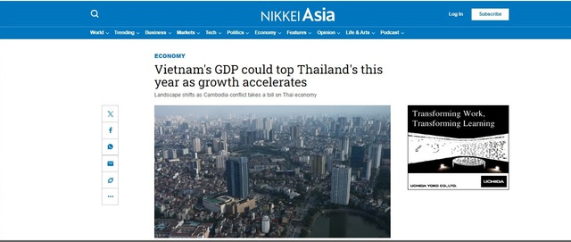 Truyền thông quốc tế ấn tượng với đà tăng trưởng của Việt Nam- Ảnh 1.