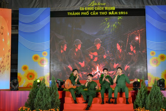 Bế mạc Liên hoan Ca khúc cách mạng TP Cần Thơ năm 2026- Ảnh 5.