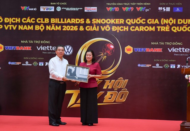Khai mạc Giải Vô địch các Câu lạc bộ Billiards và Snooker quốc gia và Giải vô địch Carom trẻ quốc gia tại TP Cần Thơ - Ảnh 3.