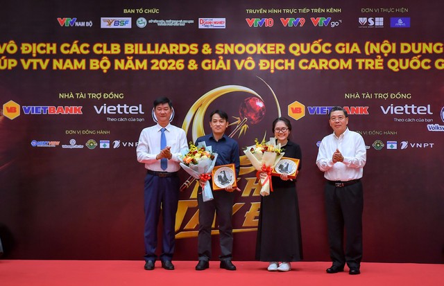 Khai mạc Giải Vô địch các Câu lạc bộ Billiards và Snooker quốc gia và Giải vô địch Carom trẻ quốc gia tại TP Cần Thơ - Ảnh 7.