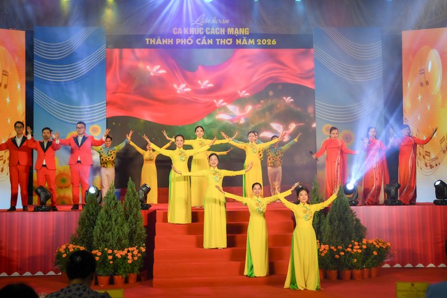 Bế mạc Liên hoan Ca khúc cách mạng TP Cần Thơ năm 2026- Ảnh 10.