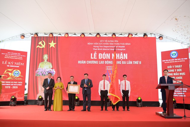 Bệnh viện Sức khỏe Tâm thần Thái Bình: 50 năm xây dựng và phát triển vì sức khỏe nhân dân- Ảnh 3.