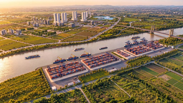 Hà Nội: Khởi công dự án Cảng thủy nội địa lớn và hiện đại nhất khu vực phía Bắc- Ảnh 1.