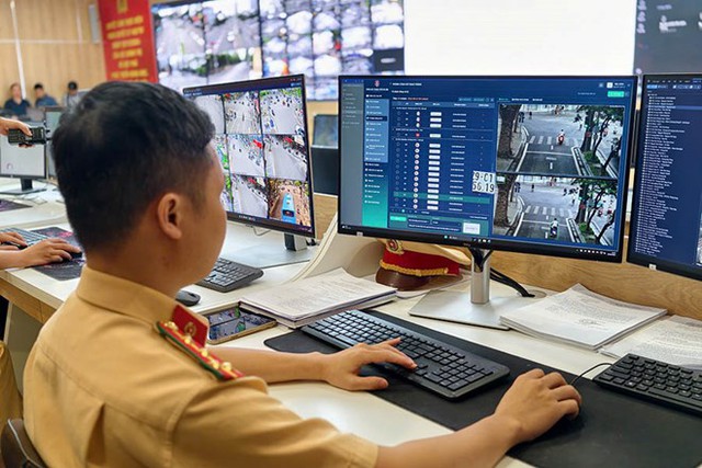 Hà Nội ghi nhận hơn 18.500 trường hợp vi phạm giao thông qua camera AI- Ảnh 1.