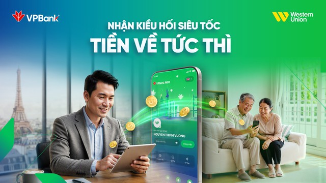 VPBank và Western Union kiến tạo trải nghiệm nhận kiều hối hiện đại, an toàn và thuận tiện- Ảnh 1.